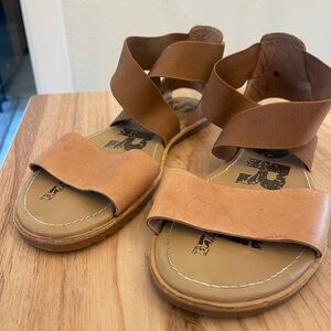 Sorel Strappy Leather Sandals size 9
